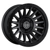 ICON Recon Pro Satin Black Wheel 17x8.5 | 5x127 BC (5x5) | -6 Offset - fits Jeep Wrangler JL 2018-2026, Jeep Wrangler JK 2007-2018, Jeep Gladiator JT 2020-2026, Jeep Commander 2006-2010, Chevrolet C/K1500 2WD 1967-1998, and 7 more