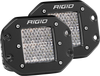 Rigid Industries D2 - Flush Mount - 60 Deg. Lens