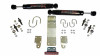 Skyjacker Dual Steering Damper Kit w/ Black Max 2007-2017 Jeep Wrangler (JK) (Use w/ OEM Tie Rods)