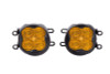 Diode Dynamics SS3 LED Pod Max Type B Kit - Yellow SAE Fog