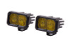 Diode Dynamics Stage Series 2 In LED Pod Sport - Yellow Fog Standard ABL (Pair)