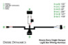 Diode Dynamics Heavy Duty (Single) Output Light Bar Wiring Harness