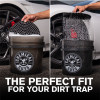 Chemical Guys Heavy Duty Detailing Bucket Smoked Black (4.5 Gal)