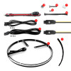XK Glow Adjustable Wheel Ring Light Kit XKchrome App controlled w/ Turn Signal Function 4pc 15-18In