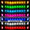XK Glow Single Color XKGLOW LED Accent Light Motorcycle Kit Blue - 8xPod + 2x8InStrips