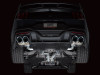 AWE Tuning 2024-2026 Ford Mustang Dark Horse S650 RWD SwitchPath Catback Exhaust w/ Quad Chrome Silver Tips | 3025-42375