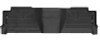 Husky Liners 2004-2006 Chevrolet Silverado 1500 Crew Cab Pickup X-act Contour Rear Floor Mat (Black)