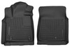 Husky Liners X-act Contour Front Floor Liners, Black for 2007-2011 Toyota Tundra Pickup - Part #53731
