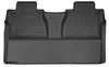 Husky Liners X-act Contour 2nd Row Seating Floor Liner, Black for 2014-2016 Toyota Tundra CrewMax Cab Pickup - Part #53841