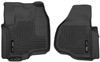 Husky Liners X-act Contour Front Floor Liners, Black for 2012-2013 F-250/F-350/F-450 Super Duty - Part #53321