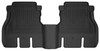 Husky Liners X-act Contour Floor Liners (2nd Row Seating), Black for 2018-2024 Jeep Wrangler JL 4-Door - Part #54631