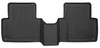 Husky Liners X-act Contour Floor Liners (2nd Row Seating), Black for 2016-2018 Honda Civic - Part #52471