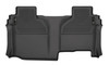 Husky Liners X-act Contour 2nd Row Seating Floor Liner, Black for 2019-2026 Silverado/Sierra 1500/2500/3500 Double Cab - Part #53641