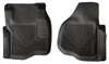 Husky Liners X-act Contour Floor Liners, Black for 2011-2012 Ford F250/F350/F450 Series Reg/Super/Crew Cab - Part #53301