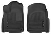 Husky Liners X-act Contour Front Floor Liners, Black for 2011-2014 Dodge Durango / 2011-2014 Jeep Grand Cherokee - Part #53561