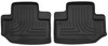 Husky Liners X-act Contour 2nd Row Floor Liners, Black for 2011-2015 Jeep Wrangler 2 Door - Part #53581