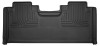Husky Liners X-act Contour 2nd Row Seating Floor Liners, Black for 2015-2017 Ford F-150 Super Cab - Part #53451