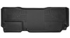 Husky Liners X-act Contour Rear Floor Liners, Black for 2020-2025 Ford Escape - Part #54931