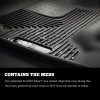 Husky Liners X-act Contour Floor Liners (2nd Row Seating), Black for 2018-2019 Ford Expedition - Part #54661