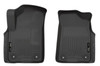 Husky Liners X-act Contour Series Front Floor Liners, Black for 2019-2021 Infiniti QX80 / 2019-2021 Nissan Armada - Part #55671