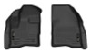 Husky Liners 10-19 Ford Taurus / 09-16 Lincoln MKS X-act Contour Series Front Floor Liners - Black