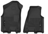 Husky Liners X-act Contour Front Floor Liners, Black for 2019-2024 RAM 1500 Crew Cab/Quad Cab - Part #54501