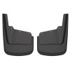 Husky Liners Custom-Molded Mud Guards, Black for 2020-2022 GMC Sierra 2500/3500 HD Front - Part #58291