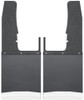 Husky Liners Mud Flaps s, Black for 2009-2016 Dodge Ram 1500/2500/3500 12in W Top SS Weight Kick Back Front - Part #17102