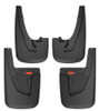 Husky Liners Custom-Molded Mud Guards Set, Black for 2019-2020 RAM 2500/3500 w/o OEM Fender Flares Custom Front & Rear - Part #58046