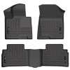 Husky Liners WeatherBeater Front & 2nd Row Seating Floor Liners, Black for 2022 Hyundai Tucson Excl. Hybrid - Part #95781