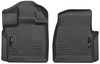 Husky Liners WeatherBeater Front Floor Liners, Black for 2015-2025 Ford F-150 Standard Cab Pickup - Part #18351