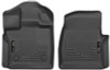 Husky Liners 2015 Ford F-150 Standard Cab Pickup WeatherBeater Front Black Floor Liners
