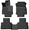 Husky Liners WeatherBeater Front & 2nd Row Seating Floor Liners, Black for 2022-2023 Lexus NX250/NX350 - Part #95901