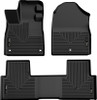 Husky Liners WeatherBeater Front & 2nd Row Seating Floor Liners, Black for 2023-2026 Honda Pilot - Part #95821