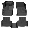 Husky Liners WeatherBeater Front & 2nd Row Seating Floor Liners, Black for 2022-2026 Volkswagen Taos - Part #95251