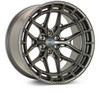 Vossen HFX-1 Matte Gunmetal Wheel 20x10 | 6x139.7 BC (HFX1-0G09) - fits Chevrolet Silverado 1500 1999-2026, GMC Sierra 1500 1999-2026, Cadillac Escalade 1999-2026, Ram 1500 TRX 2021-2024, Toyota Tacoma 2005-2026