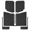 DEI 2020-2023 Jeep Gladiator Leather Look Headliner Complete Kit 7pc - Black