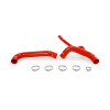 Mishimoto Hose Kit, Red | 2015-2023 Dodge Challenger / Charger SRT Hellcat | MMHOSE-MOP62-15RD