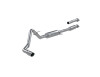 MBRP ARMOR Lite Cat-Back Exhaust, Aluminized Steel - 2021-2025 Ford F-150 2.7L / 3.5L Ecoboost, 5.0L V8 - S5211AL