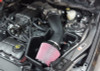 JLT 15-17 Ford Mustang GT (w/Roush/VMP Supercharger) Blk Tex CAI Kit w/Red Filter - Tune Req
