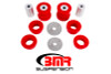Shop in-stock special deals on BMR 2015-2023 S550 Mustang (2024+ S650 Mustang) Rear Cradle Bushing Kit (Polyurethane) - Red - BK047 from JustBoltOns.com. Military & First Responder Discounts Available.