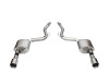 Corsa Sport 3.0in Axle-Back Exhaust 4.5in Straight Polished Tips | 2024+ Mustang GT Coupe (w/o Active Valves) - 21253
