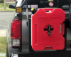 RotopaX 2 Gallon (GEN2) Red Liquid Storage Container (Designed To Hold Gas) - Bolt-On / Free Standing (Mount Kit Not Included) - RXX-2G