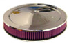 K&N 14in Red Custom Air Cleaner Assembly - 5.125in ID x 14in OD x 3.87in H