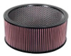 K&N Custom Air Filter 14in OD / 12in ID / 6in Height
