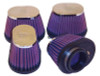 K&N Universal Chrome Filter 1.75in Flange ID / 4in Length x 2.875in Width Base / 2.75in Height