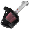 K&N 07 Mitsubishi Lancer L4-2.0L Silver Typhoon Short Ram Intake