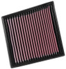 K&N 2017 Chevrolet Silverado 2500HD V8-6.6L DSL Replacement Drop In Air Filter