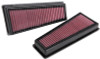 K&N 17-20 Mercedes Benz E63 V8-4.0L F/I Replacement Drop In Air Filter