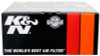 K&N X-Stream Top Assembly 12in ID 7.313in Neck Flange 5in Height - Red Filter